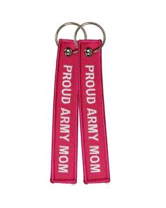 Proud Army Mom Keychain
