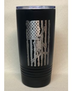 CH-47 W/Flag Tumbler