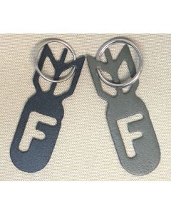 F Bomb Keychain