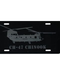 CH-47 Chinook License Plate