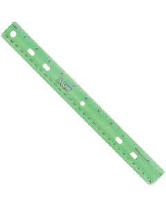 12" Plastic Ruler