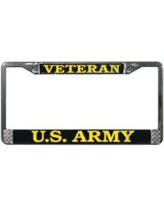 Army Veteran License Plate