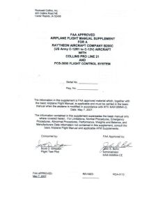 C-12 Flight Line Supplement