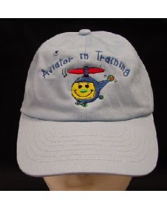 AVIATOR IN TRAINING EMB HAT- BLUE