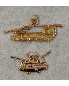 Chinook Charm- Gold