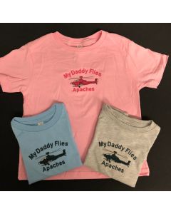 My Daddy Flies Apaches T-shirt