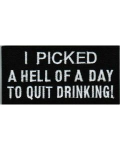 I PICKED A DAY PATCH