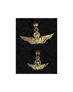 Master Aviator Wing Charm- Gold