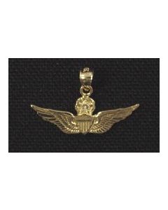 MASTER AVIATOR WING CHARM WITH DIAMOND