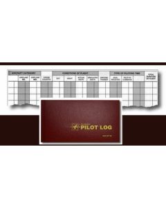 STANDARD PILOT LOG, BURGUNDY