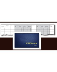 STANDARD PILOT LOG, BLUE