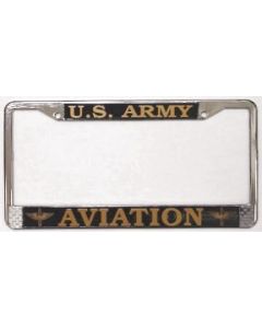 ARMY AVIATION LICENSE PLATE FRAME