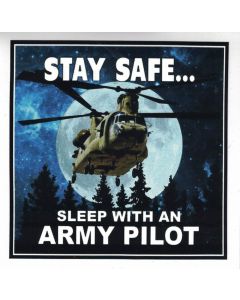 Stay Safe CH-47 Decal
