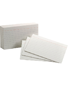 3x5 Lined Index Cards