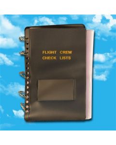 25pg Flight Crew Checklist, Blue Cover