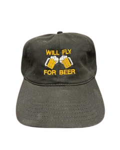 Will Fly For Beer Hat