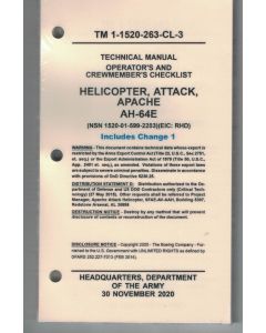 AH-64E Version 6 Checklist- Cardstock