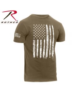 US Flag T-shirt- Coyote