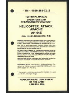 AH-64E Version 4 Checklist- Cardstock