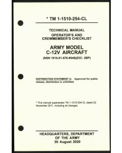 C-12V Checklist - Cardstock