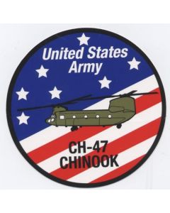 CH-47 CHINOOK FLAG DECAL