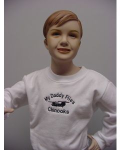 MY DADDY FLIES 47S SWEATSHIRT