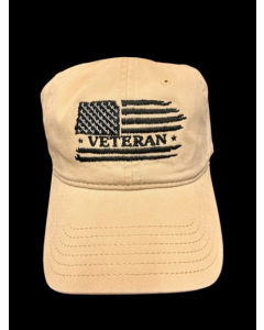 Veteran w/Flag Desert Hat