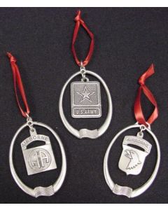 MISC PEWTER ORNAMENTS