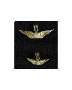 Regular Aviator Wing Charm- Gold