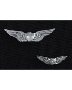Regular Aviator Wing Tie Tack- Sterling Silver