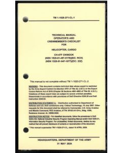 CH-47F Checklist- Cardstock