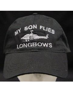 "MY SON FLIES LONGBOWS"- BLACK