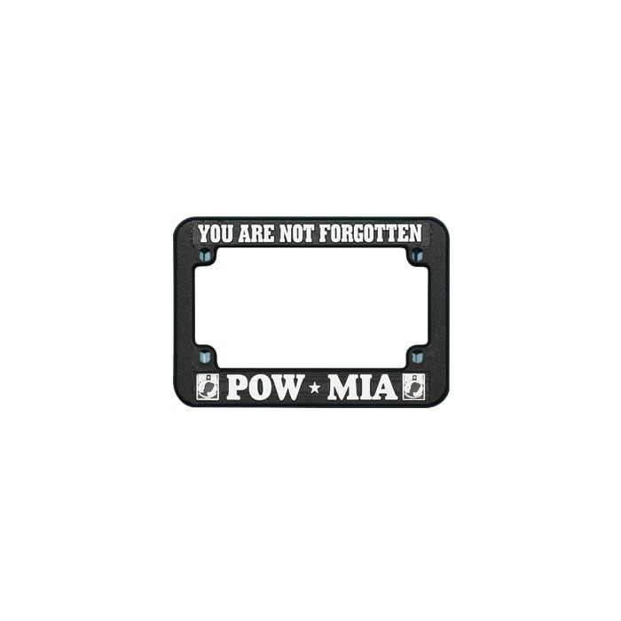 pow mia license plate frame motorcycle