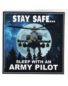 Stay Safe AH-64 Decal